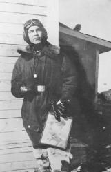Микола Носков на початку льотної кар’єри.