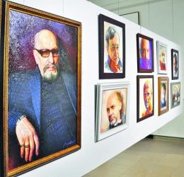 Експозиція портретів митців.